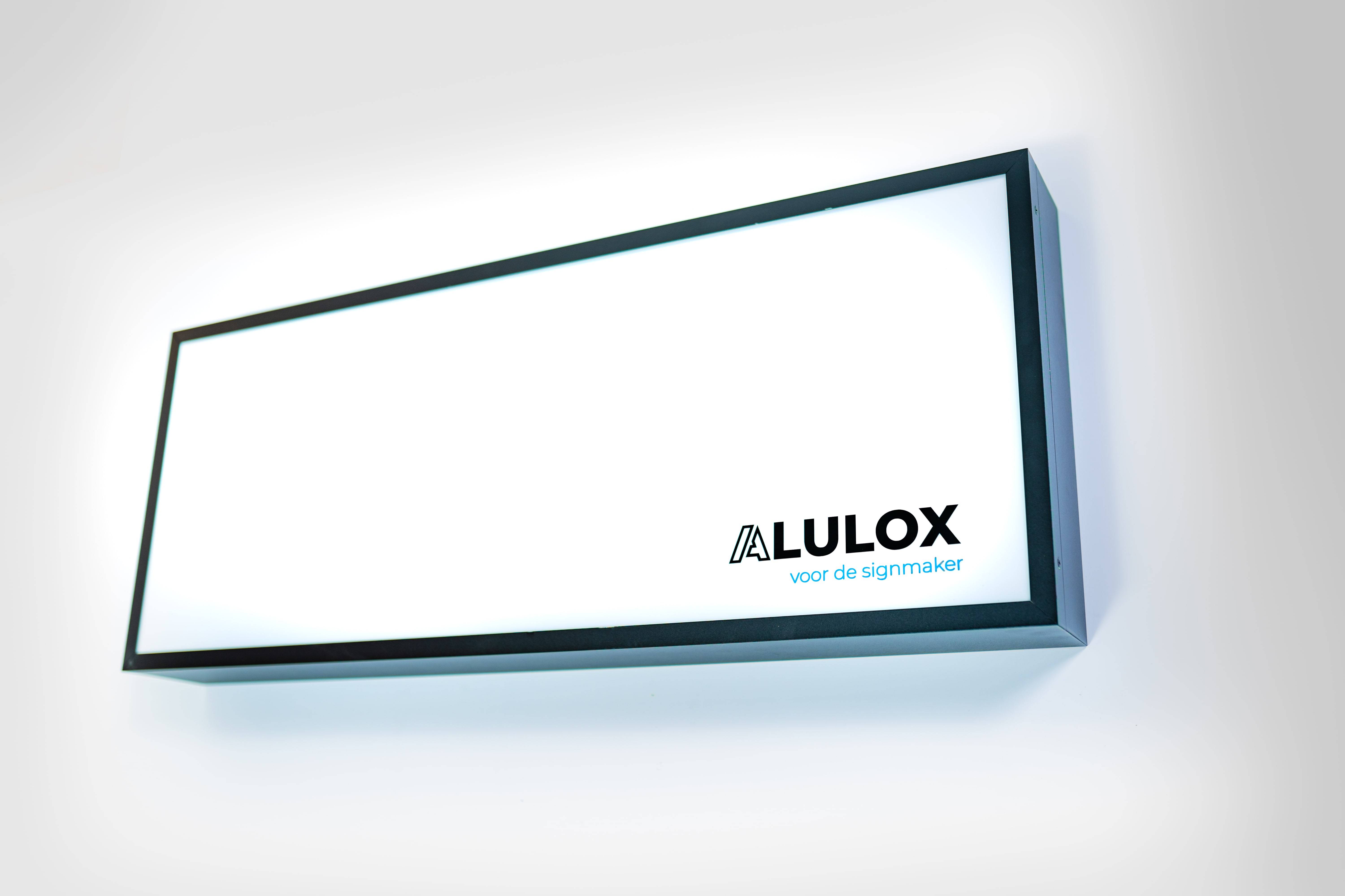 Inox gevelbanier
