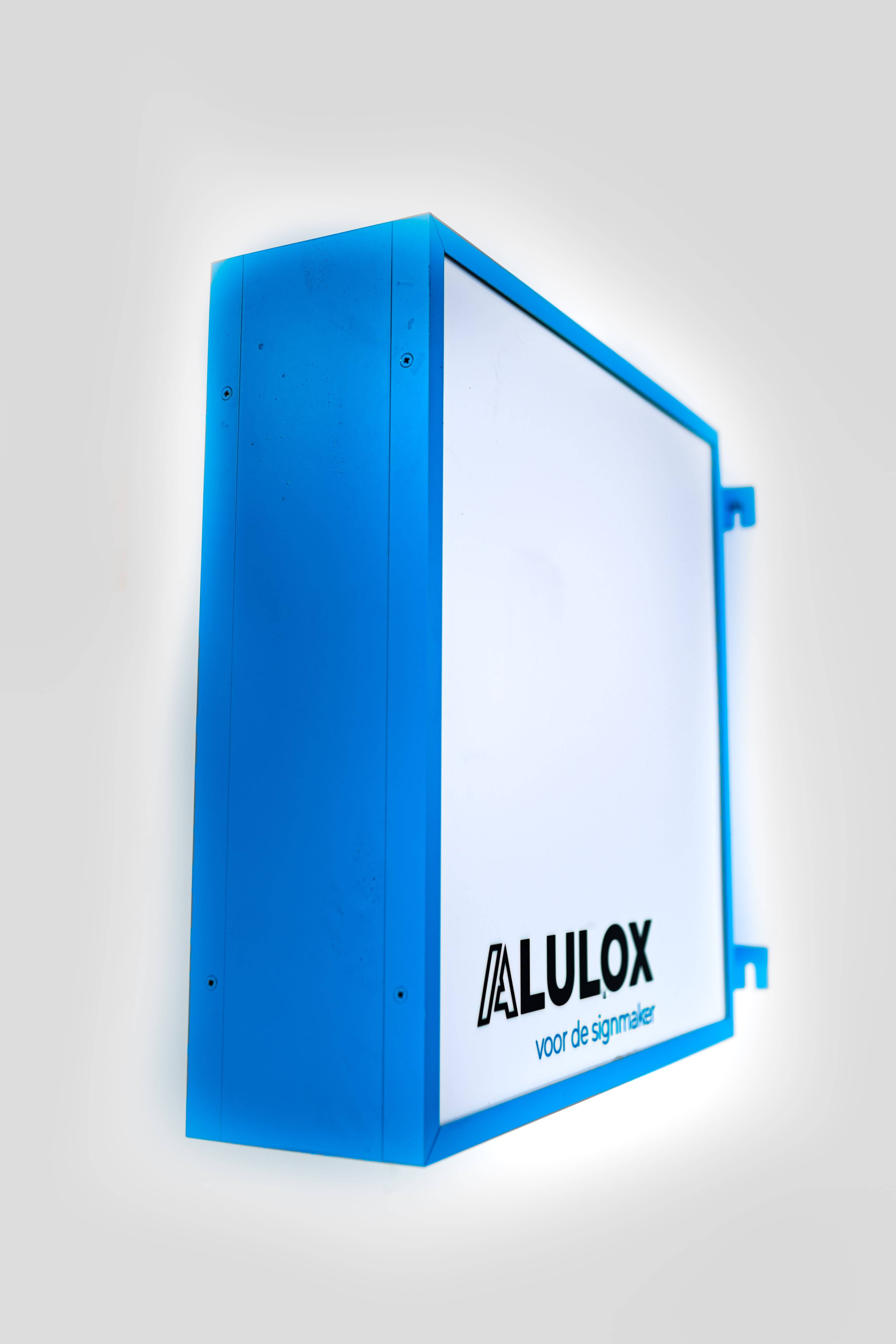 Inox gevelbanier